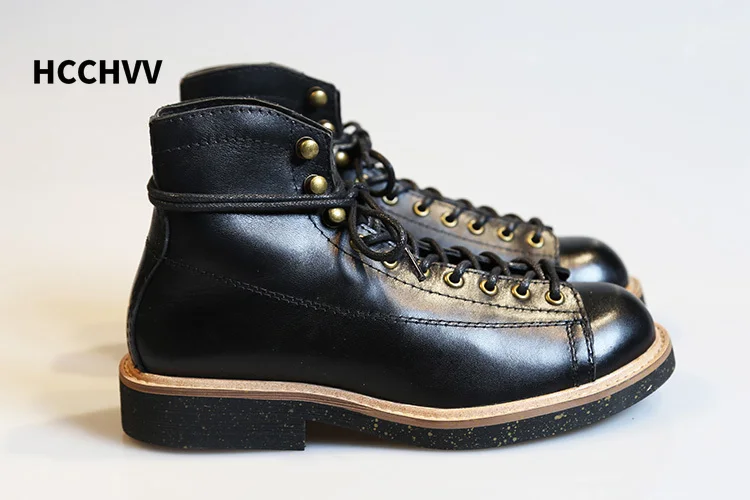 Women'S Shoes Chelsea - Мужская рабочая кожаная обувь с круглой