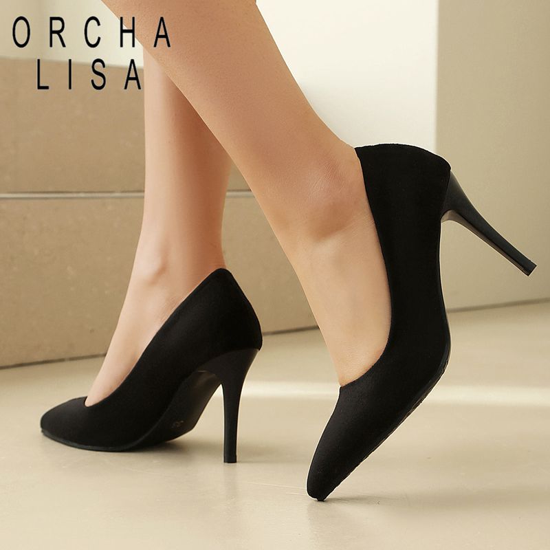Women'S Shoes Extended Sizes - ORCHALISA Горячие сексуальные туфли-лодочки для офиса