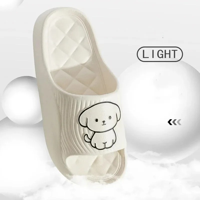Women Shoes Wedges - Милые картонные тапочки, тапочки для ванной