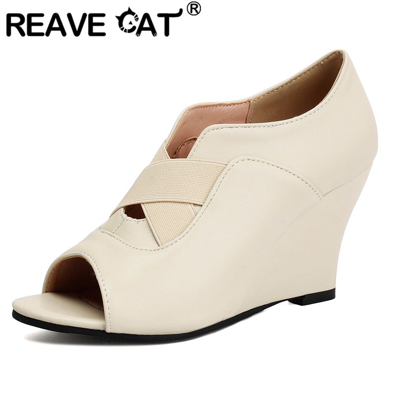 Women'S Shoes Extended Sizes - Женские сандалии REAVE CAT черные, с