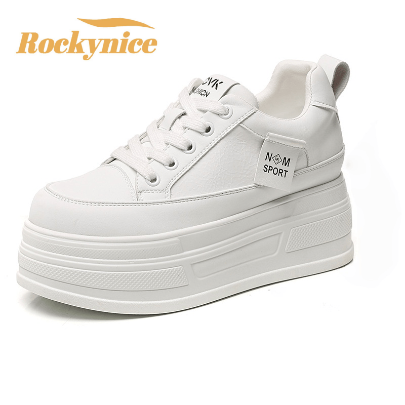 Wedge Heeled Sneaker - Женские кроссовки на высокой платформе, новинка