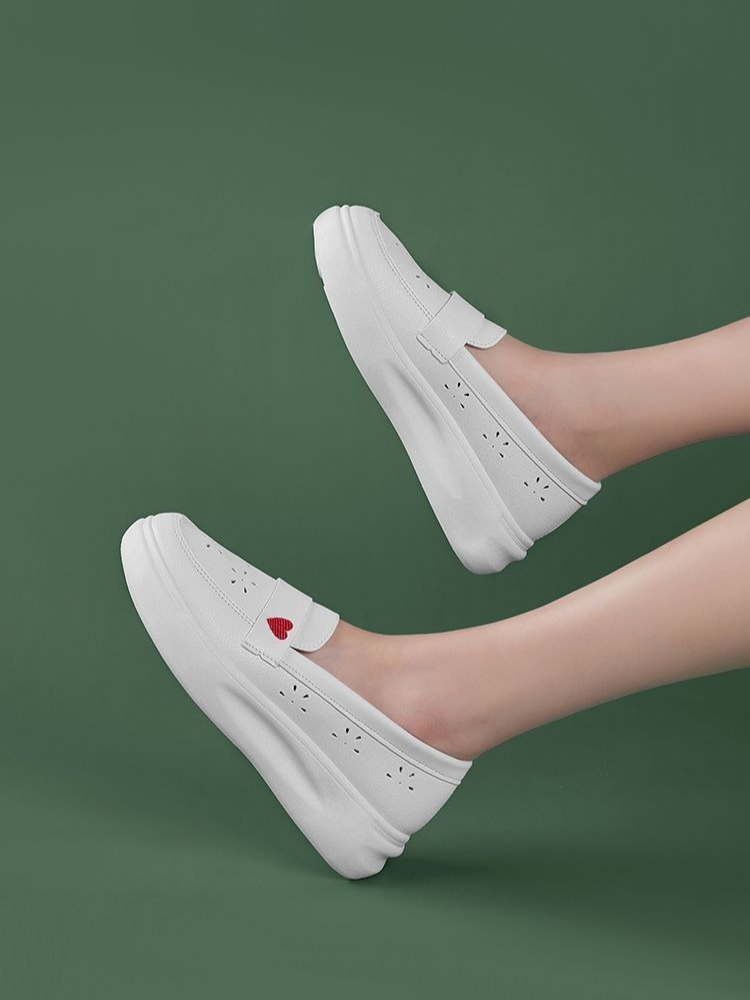 Women'S Shoes For Standing All Day - Модные корейские женские туфли на платформе