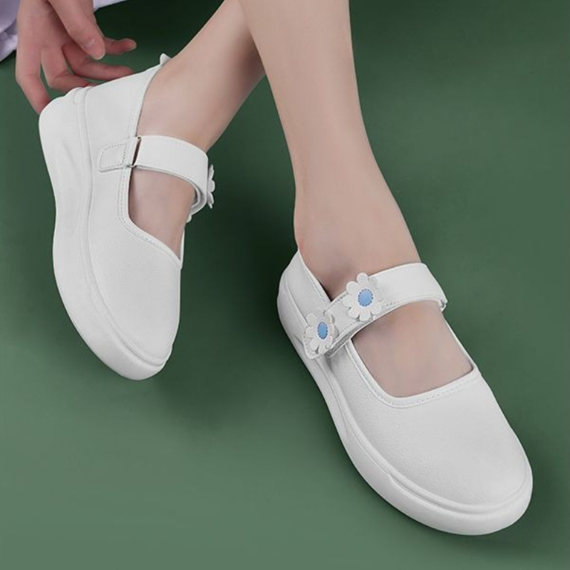 Women'S Shoes For Standing All Day - Женские рабочие кроссовки на платформе без