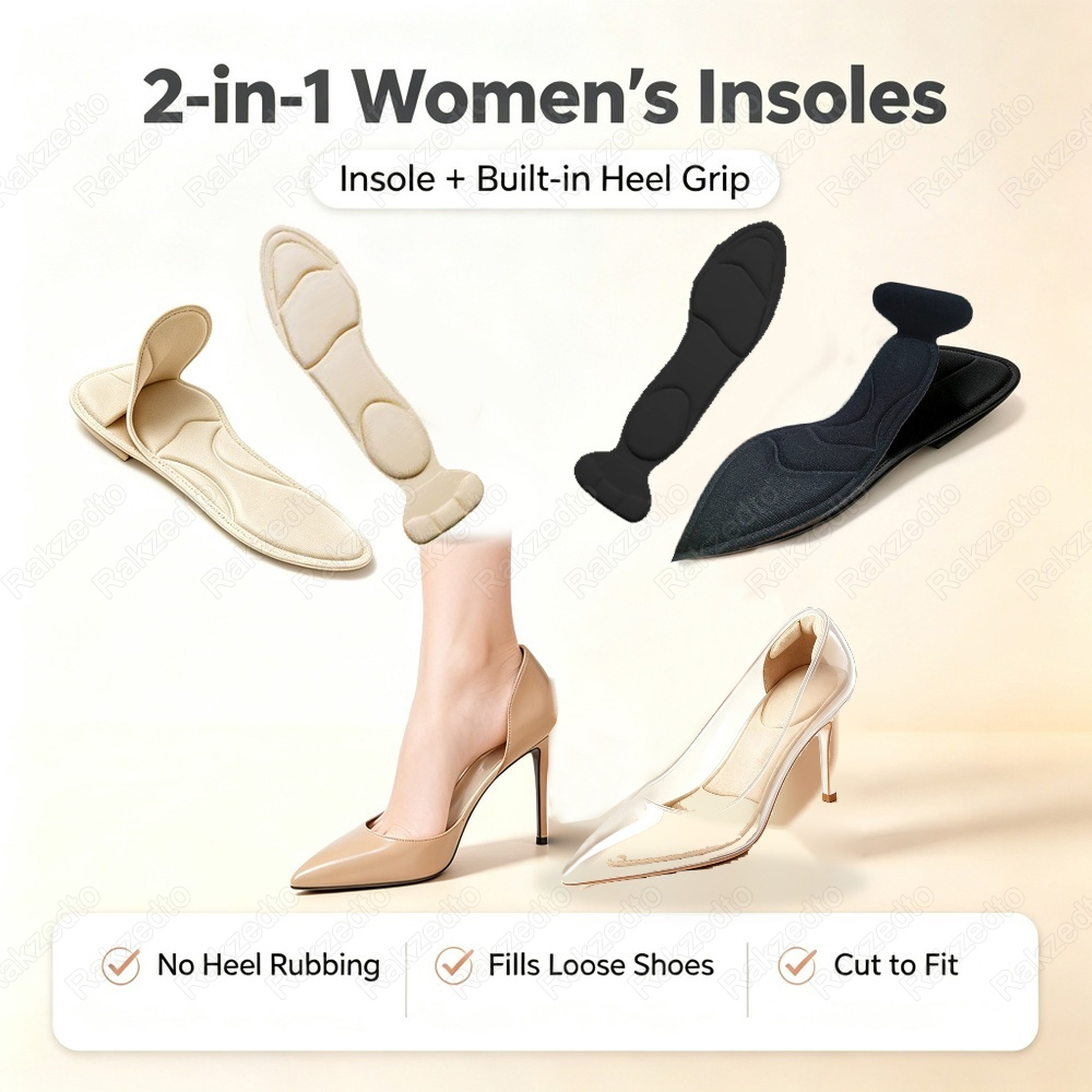 Women'S Shoes For Standing All Day - 2 пары массажных стелек из пены