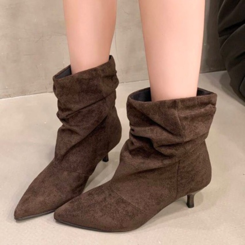 Women'S Shoes Chelsea - Коричневые ретро-ботильоны для женщин: элегантные дизайнерские