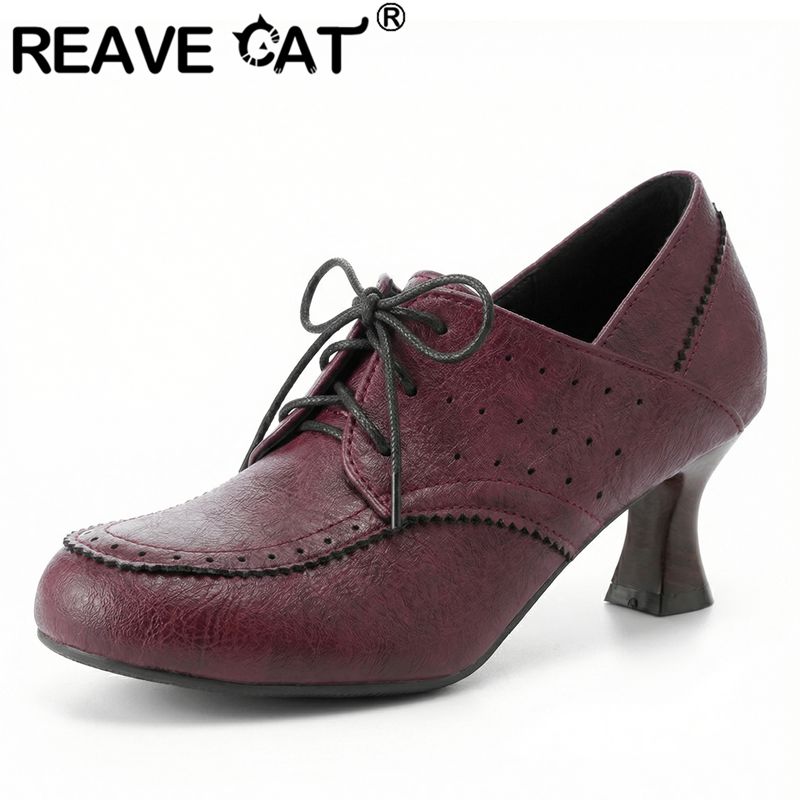 Women'S Shoes Extended Sizes - Женские туфли-лодочки REAVE CAT желтые, с