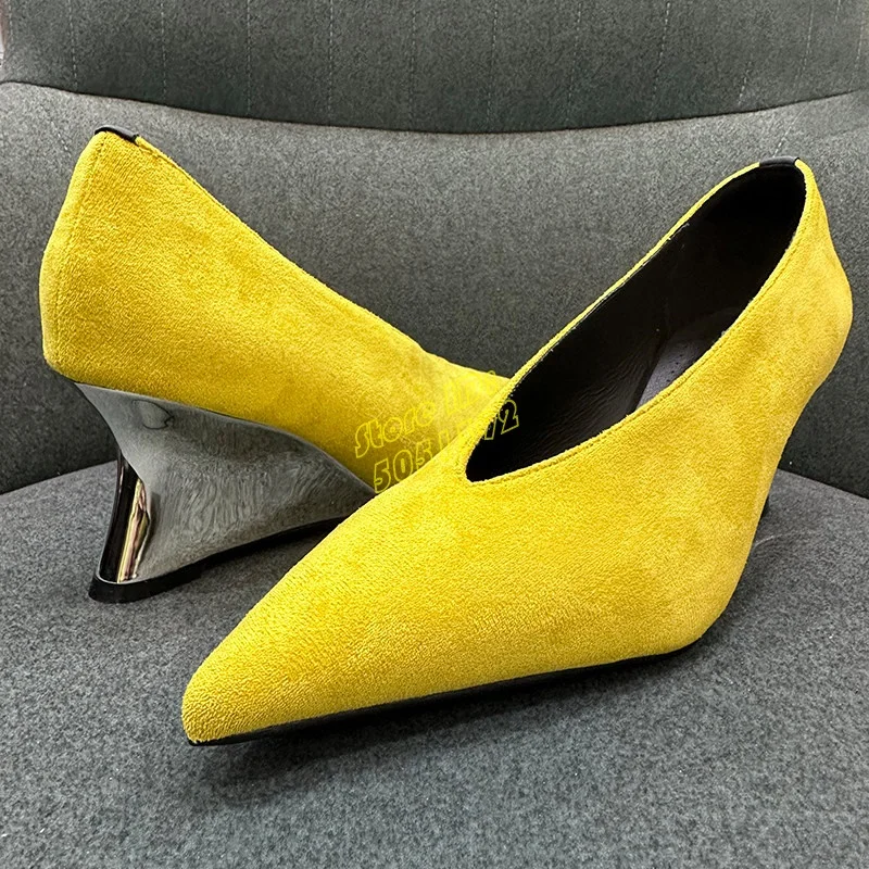 Желтые замшевые туфли-лодочки  – обзор и цена Women'S Shoes Burgundy