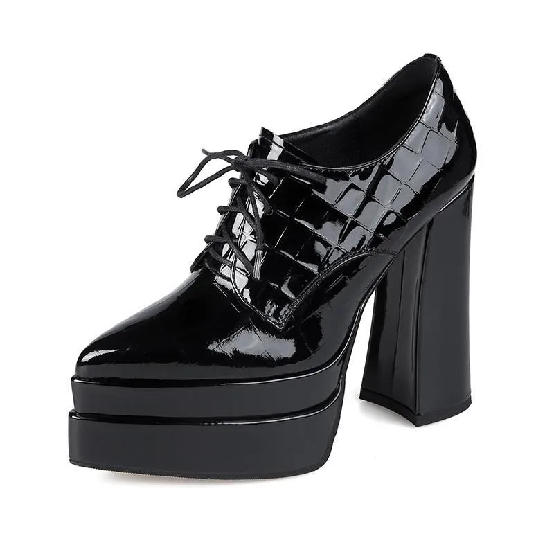 Женские туфли на высоком каблу – обзор и цена Patent Leather Pump