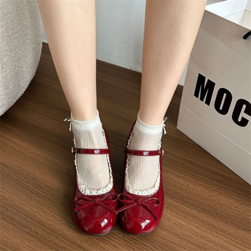 Женские туфли Мэри Джейн класс – обзор и цена Women'S Shoes Burgundy