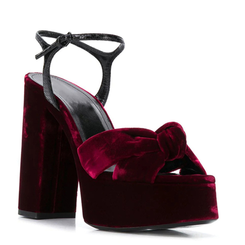 Бордовые бархатные сандалии на – обзор и цена Women'S Shoes Burgundy