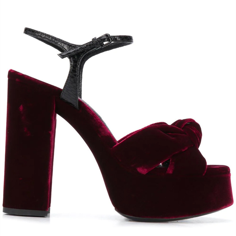 Бордовые бархатные сандалии на – обзор и цена Women'S Shoes Burgundy
