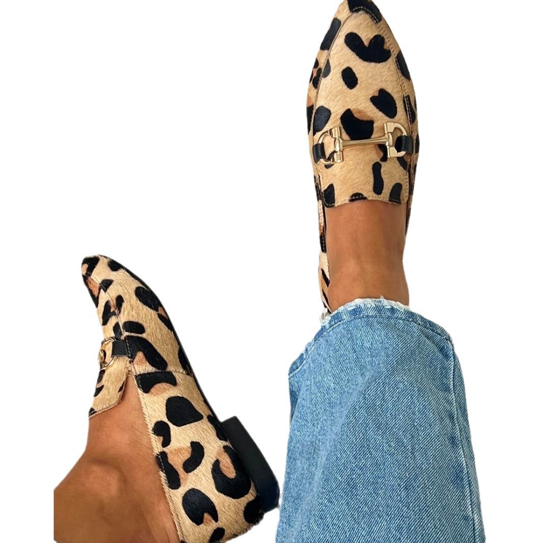 Женские туфли с леопардовым пр – обзор и цена Women Shoes Mules