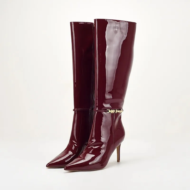 Новые женские высокие сапоги и – обзор и цена Women'S Shoes Burgundy
