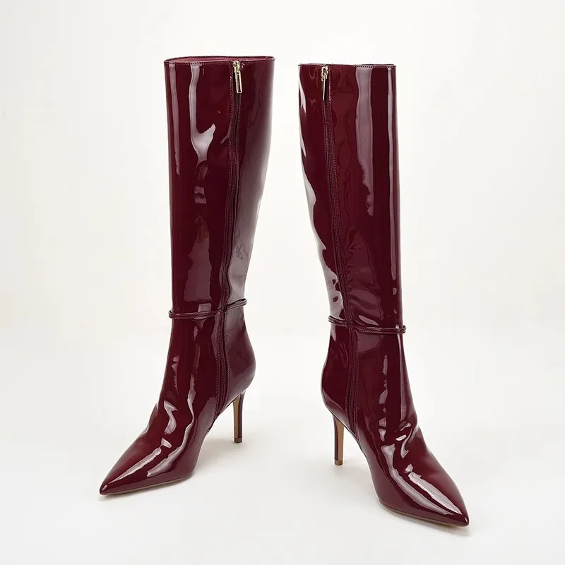 Новые женские высокие сапоги и – обзор и цена Women'S Shoes Burgundy