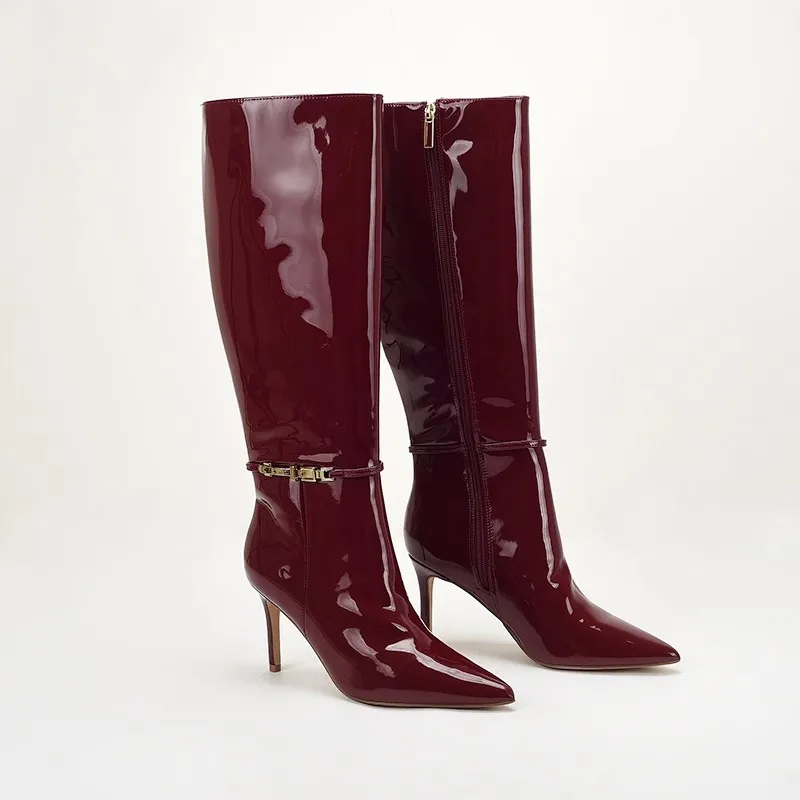 Новые женские высокие сапоги и – обзор и цена Women'S Shoes Burgundy