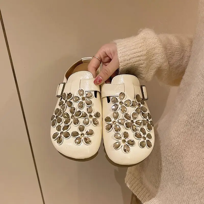 Женские мюли-сабо с цветочным  – обзор и цена Women Shoes Mules