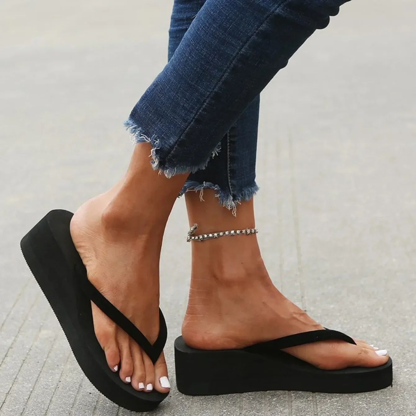 Женские летние тапочки-шлепанц – обзор и цена Women Shoes Wedges