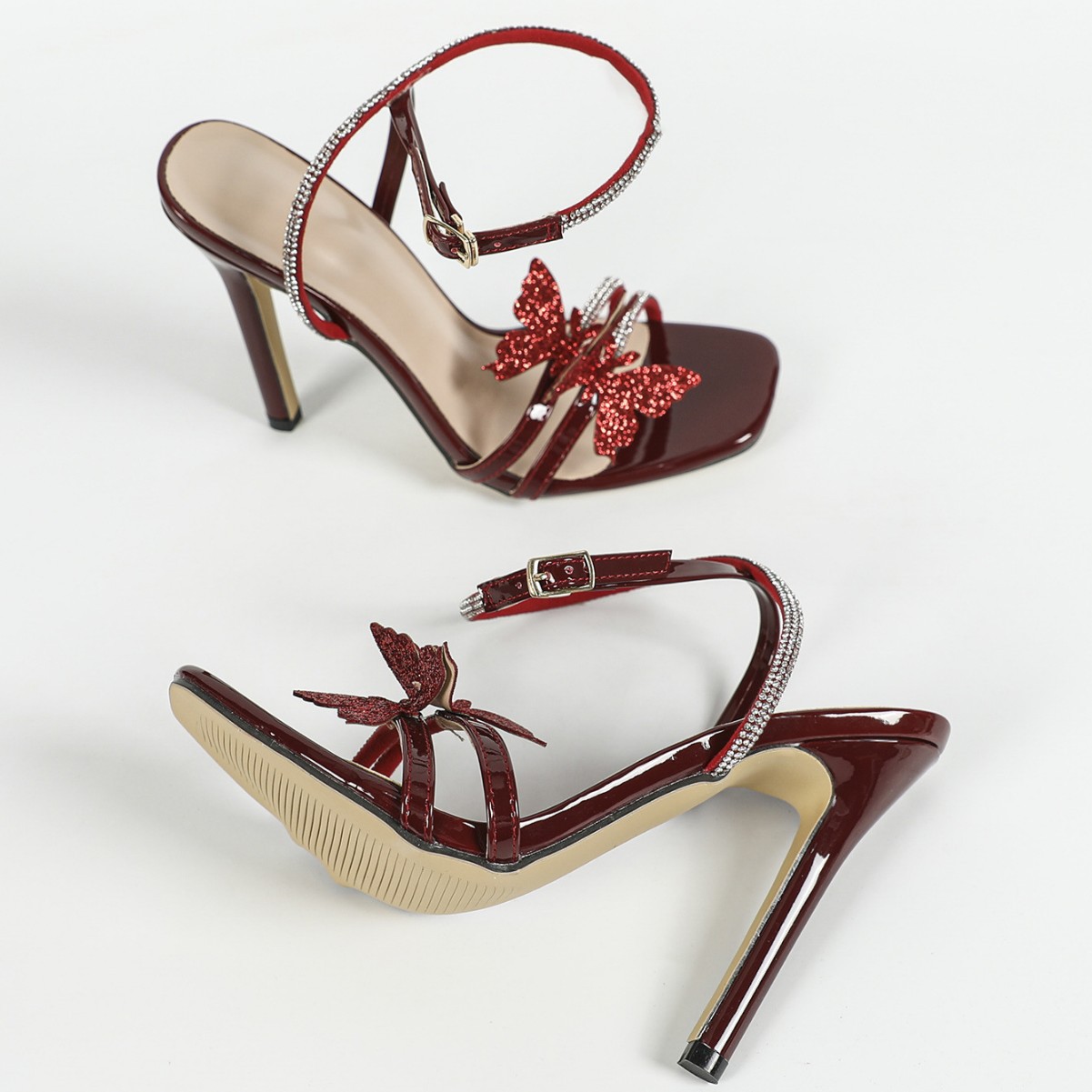 Sandalias De Mujer Verano 2025 – обзор и цена Women'S Shoes Burgundy