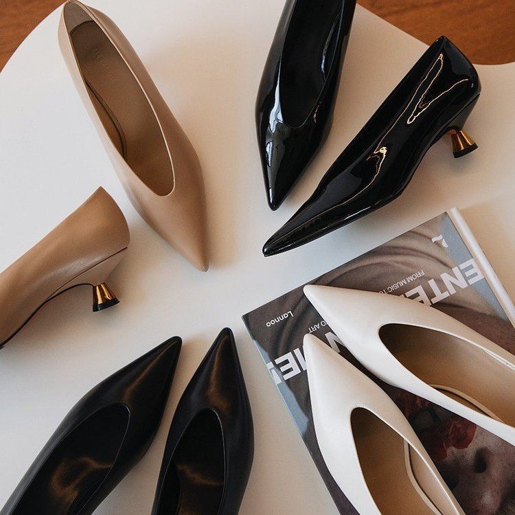 Дизайнерские женские туфли-лод – обзор и цена Patent Leather Pump