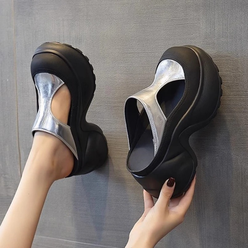 Женские домашние тапочки-сабо  – обзор и цена Women Shoes Wedges