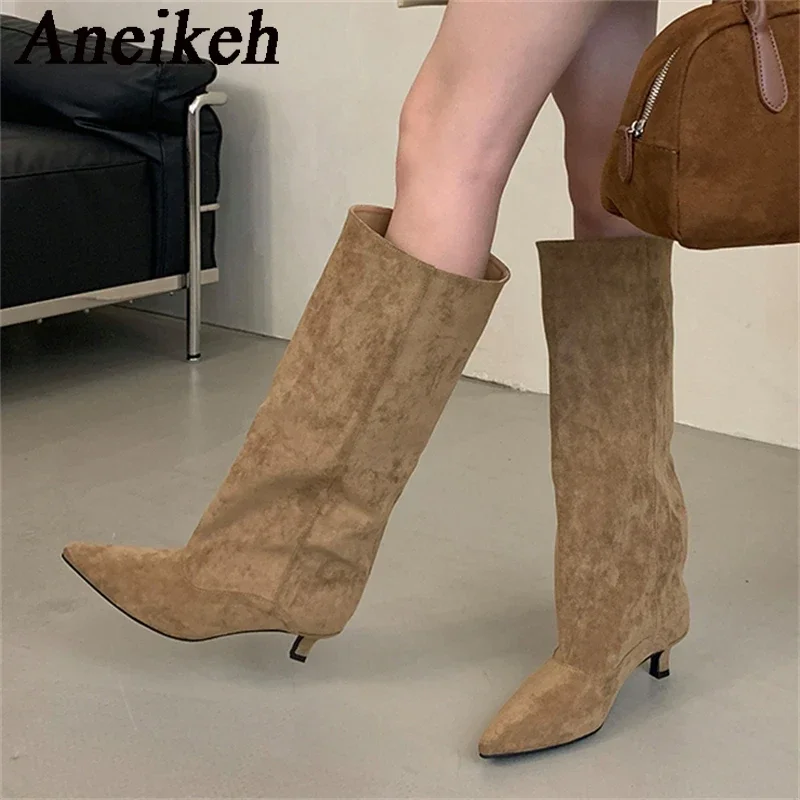 Aneikeh, осенне-зимние сапоги  – обзор и цена Women'S Shoes Chelsea