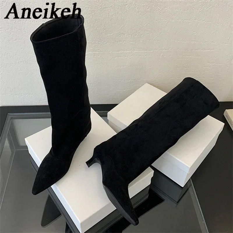 Aneikeh, осенне-зимние сапоги  – обзор и цена Women'S Shoes Chelsea