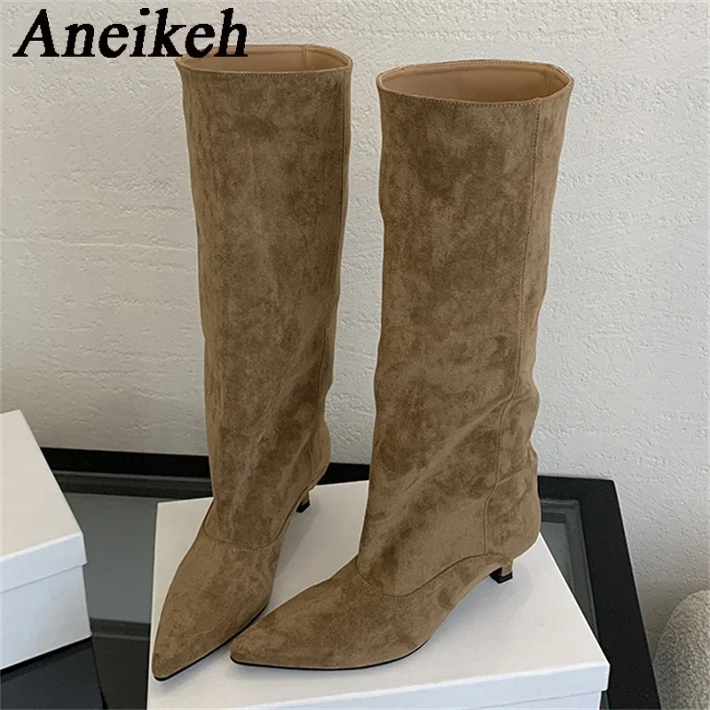 Aneikeh, осенне-зимние сапоги  – обзор и цена Women'S Shoes Chelsea