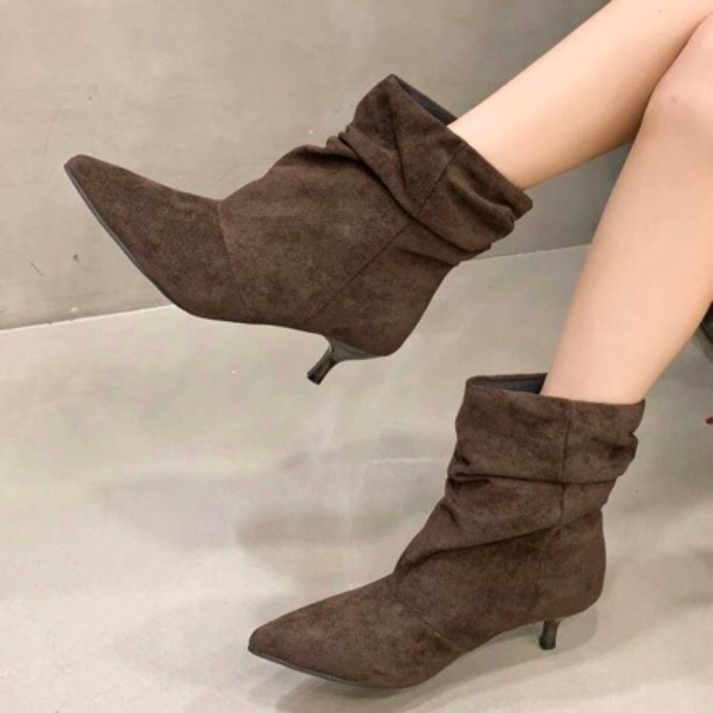 Коричневые ретро-ботильоны для – обзор и цена Women'S Shoes Chelsea