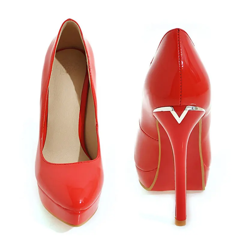 Элегантные офисные женские туф – обзор и цена Patent Leather Pump
