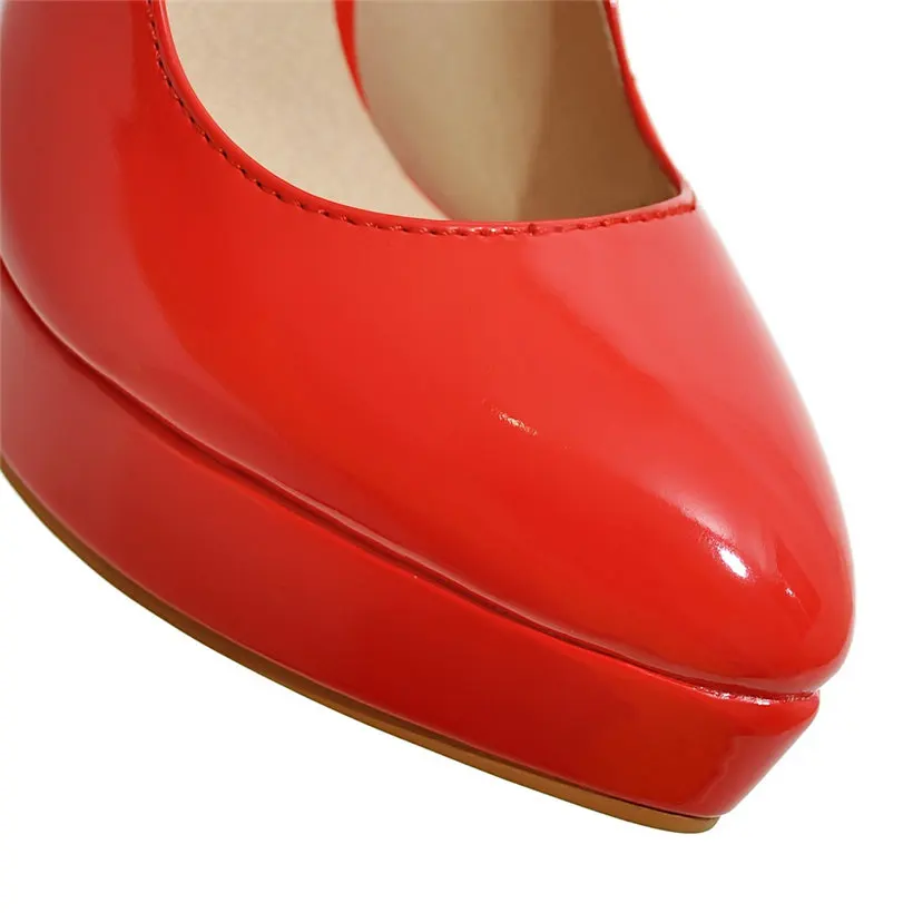 Элегантные офисные женские туф – обзор и цена Patent Leather Pump