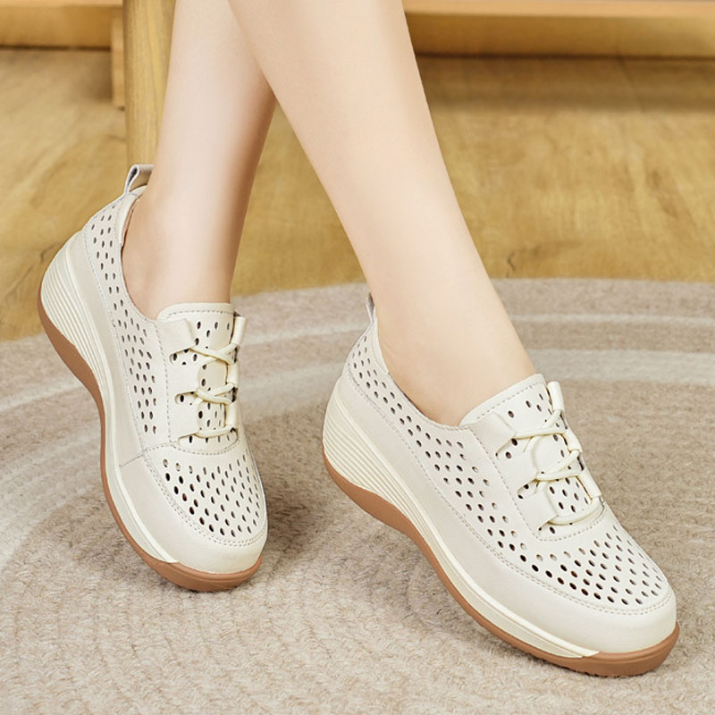Кроссовки 2024, весенне-летняя – обзор и цена Wedge Heeled Sneaker